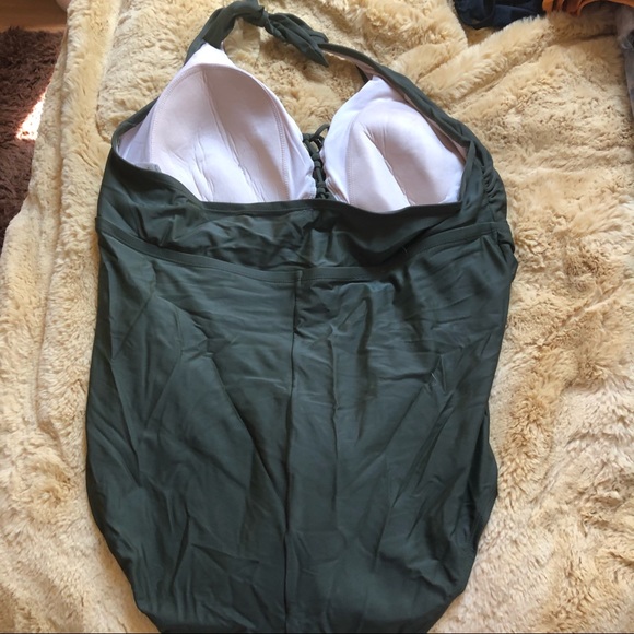 Ava and Viv Halter One Piece Swimsuit - Picture 2 of 3